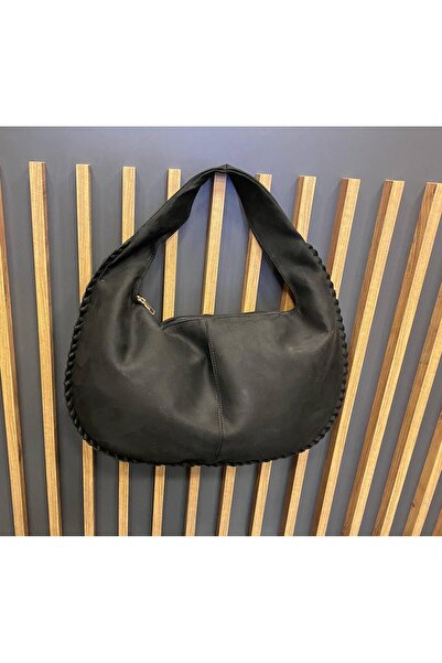 SHIKIRTI Ρετρό γυναικεία τσάντα ώμου με πλεκτό σχέδιο μεγάλου μεγέθους