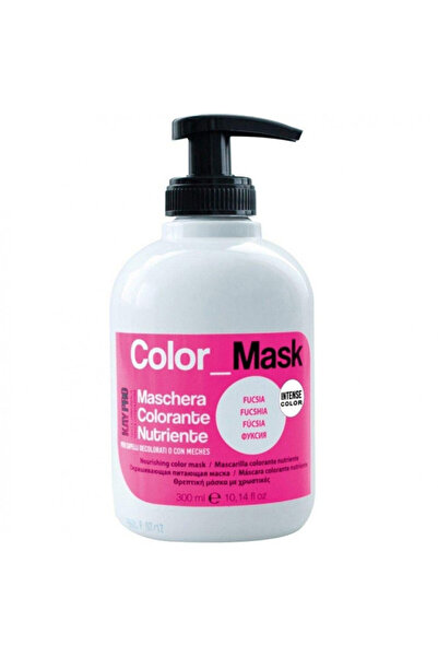 Kaypro كولر ماسك - فوشيا - قناع للشعر - يغذي ويرطب ويصحح ويجدد لون الشعر - 300ML