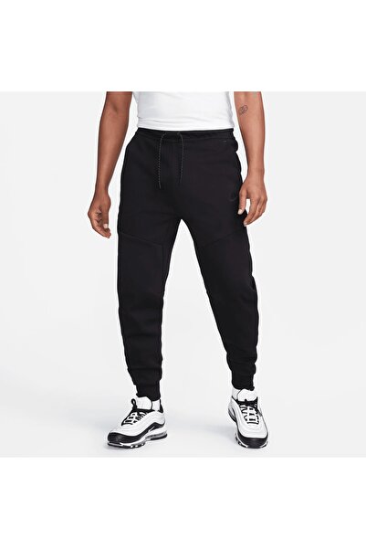 Nike Tech Fleece Graphic Jogger Black Men's Trackpants-Sportxoutlet