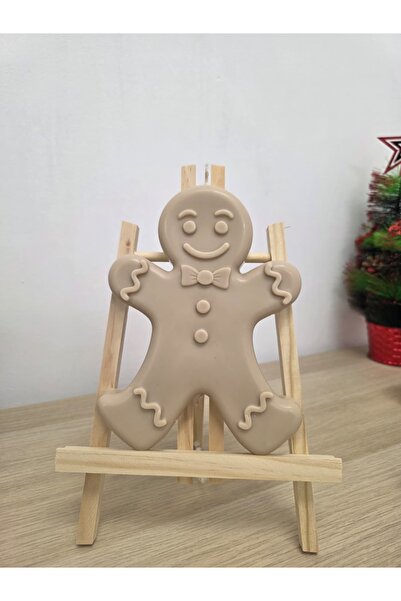 fara marca Gingerbread Man Decorative Candle