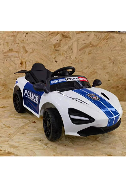 Police Electric police car for children between 2-5 years old, 6V, 3 speeds