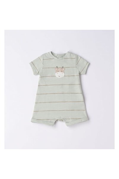 minibanda - Salopetă scurtă unisex, 3.6692, Verde deschis, 50-56 cm