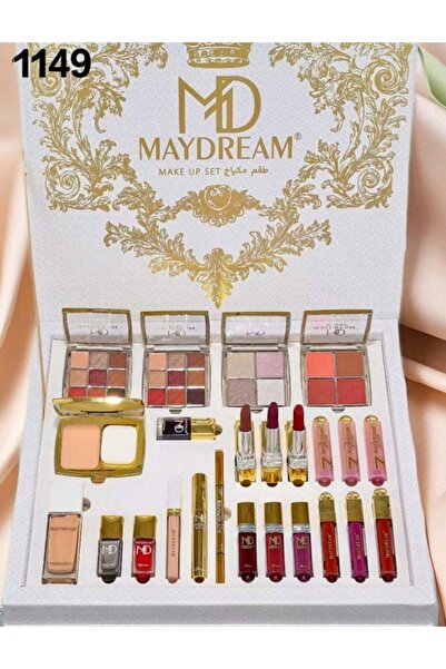 MAYDREAM مجموعة مكياج أحلامي الذهبية الفاخرة