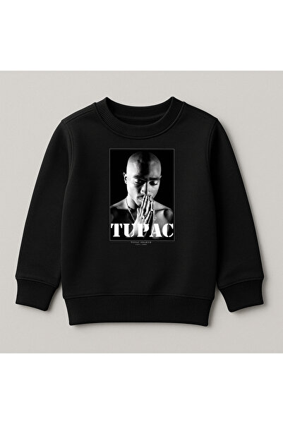 SVART WEAR سويت شيرت توباك شاكور مطبوع برقبة دائرية مصنوع من القطن بنسبة 100%...