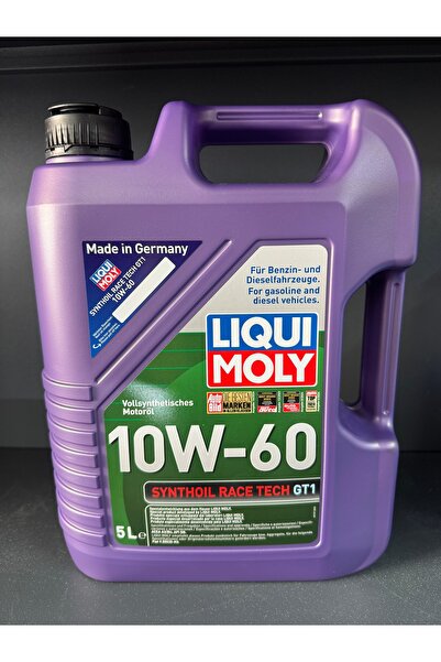 LUQUI MOLY Liqui Moly Synthoil Race Tech GT1 10W-60 5 Litre Motor Yağı ( Üret...