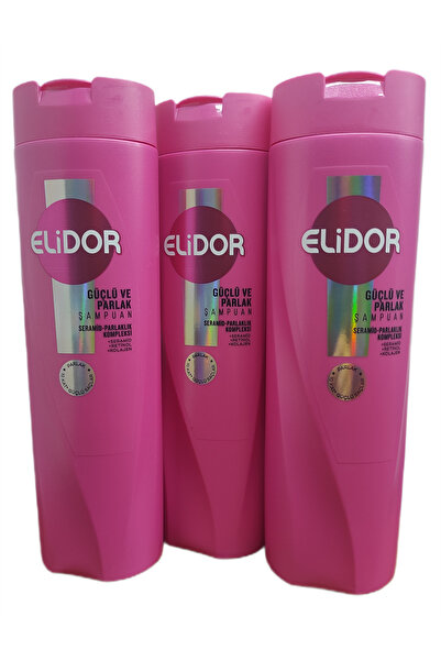 Elidor Strong and Shiny Shampoo (New) 400 ml X 3 Pieces