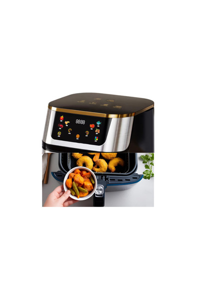 OEM Hot Air Fryer, 10L, 2000W, Touch Panel, 60 min Timer, Adjustable Temperature 100-200°C, Inca