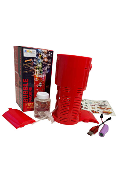 Krista Automatic balloon machine with 13 holes and LED lights with fireworks effect, red