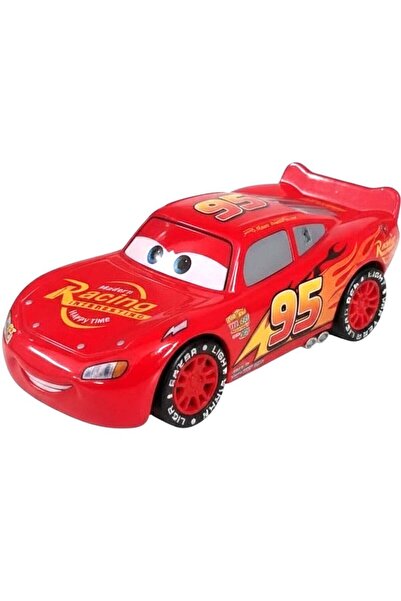 DİSNEY CARS Disney Car Lightning Pull-Back Metal Car Toy – Toy for Children Vehicle Toy, Light & Music Car