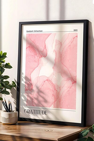 Saturn Pictură înrămată cu cadru Aura Energy Colors Gradient Collection