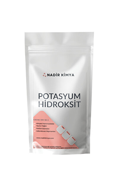Nadir Kimya Potasyum Hidroksit 500 Gr - (Potassium Hydroxide)