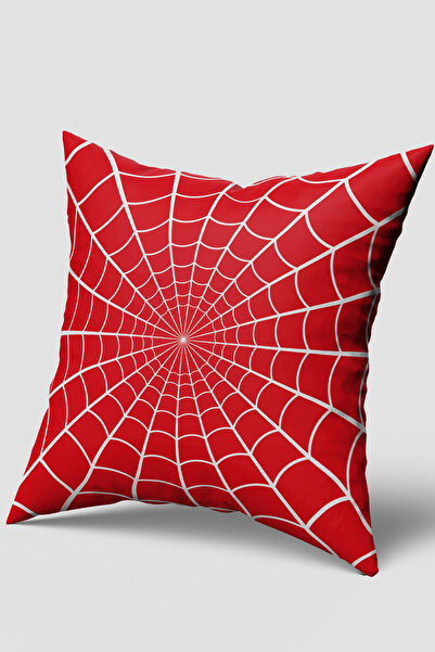 Bebemotto غطاء وسادة لغرفة الأطفال، على شكل عنكبوت، أحمر، مزدوج الجوانب، قماش...