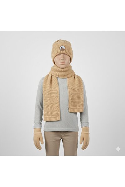 CUBBUX Children's Hat Scarf Gloves Set