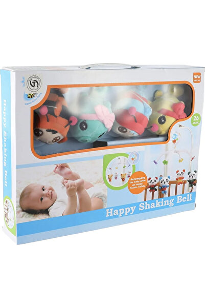 OEM Rotating Musical Carousel for Baby Crib with 4 Figures Plus