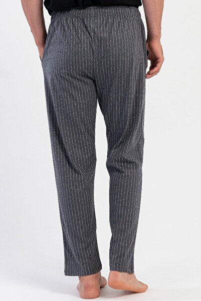 REN 100% Cotton Vienetta Men's Single Bottom Pocket Pajamas, Tie at the Waist