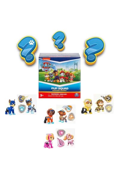 Spinmaster 1060041 SUN-SPM-FIGURE باو باترول شخصيات فيلم سوبر بوب سكواد، حزمة...
