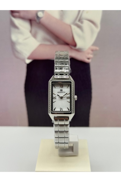 Momentus Rectangular Women's Watch 3 Atm Waterproof with 3 Years Warranty