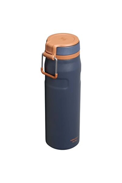 Stanley The Iceflow Twist Flip Thermos 0.71 Lt Thermos Cup Camping Flask Dark Blue