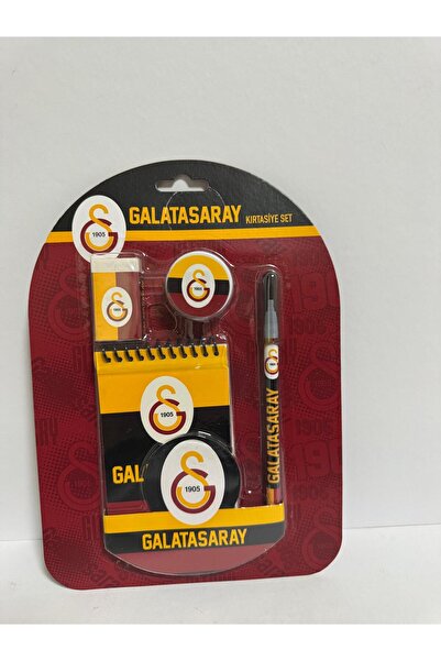 Lisinya 4-Piece Stationery Set Yellow Red Tygoo