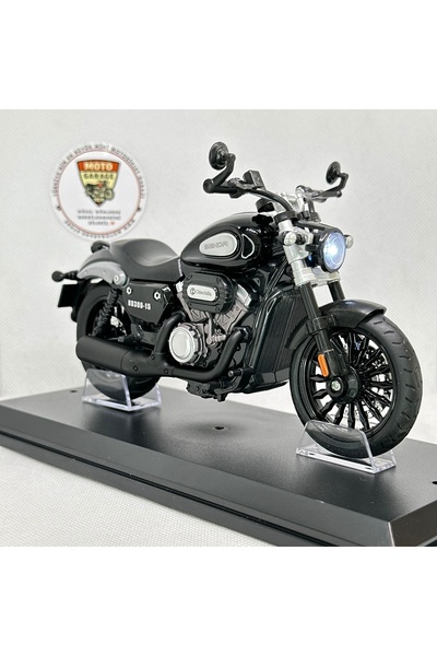 MotoGarage Benda Chinchilla 125/300 Siyah 1:12 Sesli & Işıklı Diecast Lisansl...