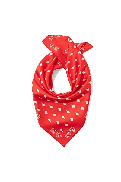 All We Need Is Pets We All Love Red Silk Bandana for Cats Dogs and Pet Lovers