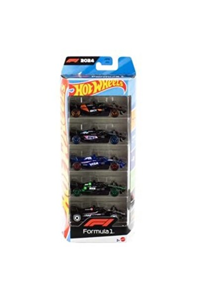 mattel Hot Wheels Set of 5 Formula Cars -