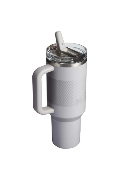 Stanley The Quencher Protour Flip Straw Tumbler Thermos with Straw 1.18 Lt Flask with Straw Gray
