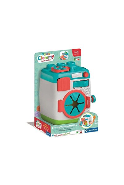 CLEMENTONI Art 17582 Soft Clemmy - Sensory Washing Machine Lab