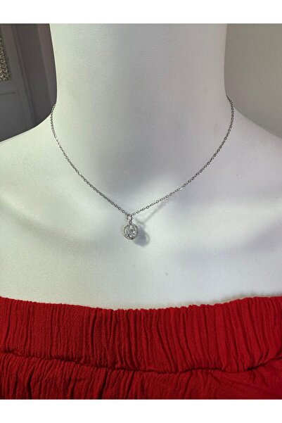 Uno Di Famiglia Crystal Stone Cage Figured Pendant