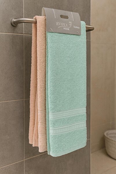 S&R 2 Pieces Hand Face Towels 50X90 cm Colorful
