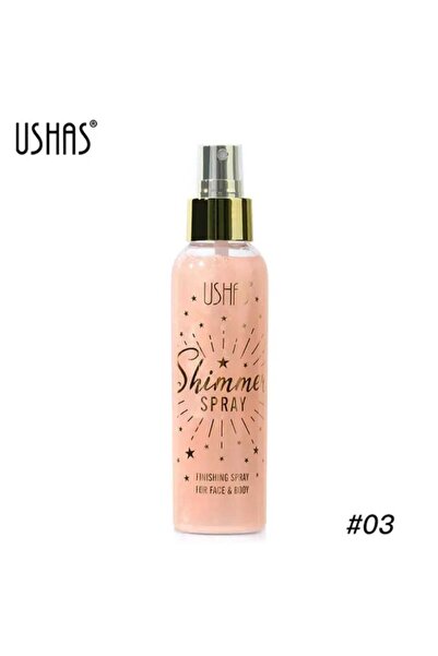 Ushas Shimmer Face & Body Highlighter Spray #03, 110ml
