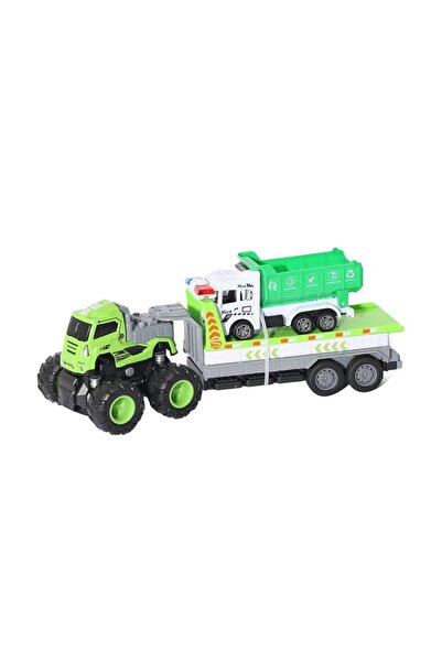 My Reality Fashion Klx600-365 Truck Carrying Friction Die Cast 4X4 Cleaning Vehicle -Vardem