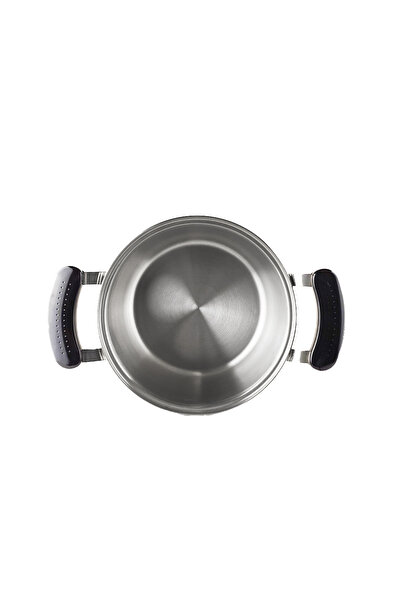 ZEBRA THAILAND ZEBRA 18cm/2.5L Stainless Steel Pot with Antibacterial Handles and Lid