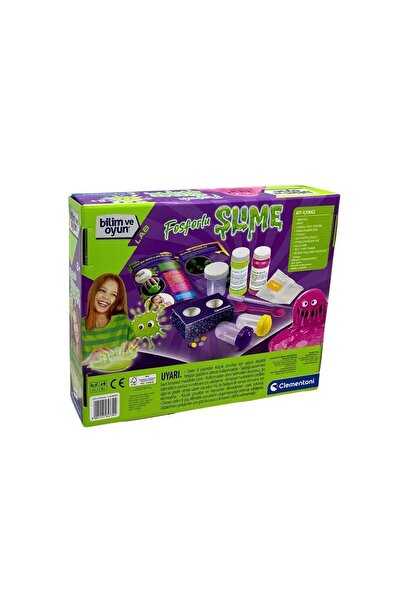 CLEMENTONI 64739 Science and Play - Phosphorescent Slime