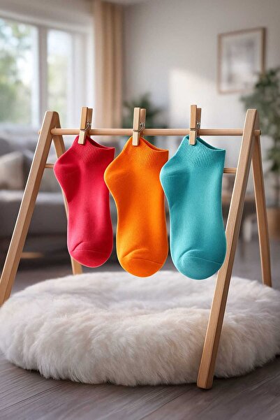 Maygiy Women's Booties Socks 3-Pack