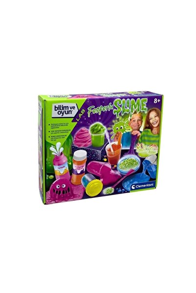 CLEMENTONI 64739 Science and Play - Phosphorescent Slime
