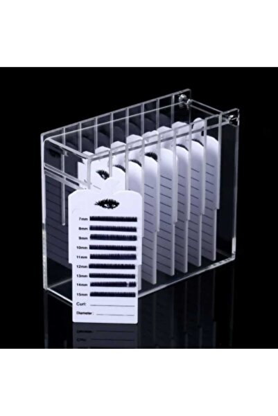 KIT PRO PROFESSIONAL Organizator transparent cu 8 tăvi mari