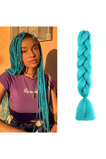 AndraRose Styles Extensii Codite Colorate - Albastru