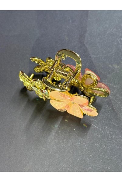 JHTshop Elegant Hairpin with Two Flowers; Adds a Soft and Stylish Touch to Any Style.