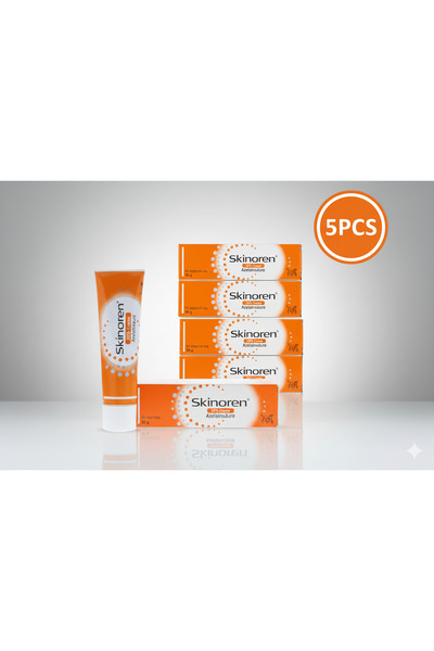 Skinoren سكينورين كريم حمض الأزيليك 20٪ لعلاج حب الشباب - 30 جرام (5 قطعة)