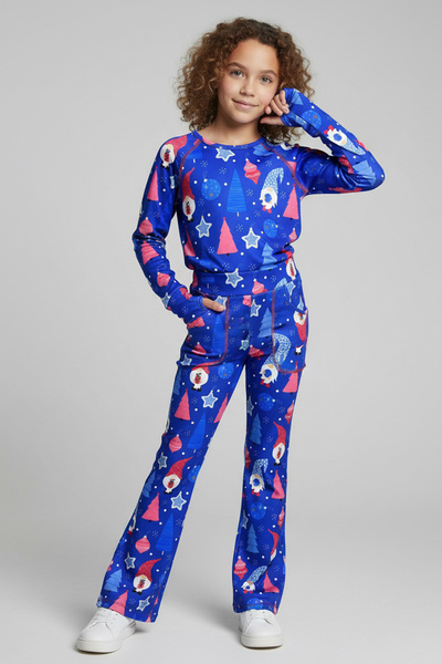 Colorinas Merrywear Світшот з принтом до Нового року