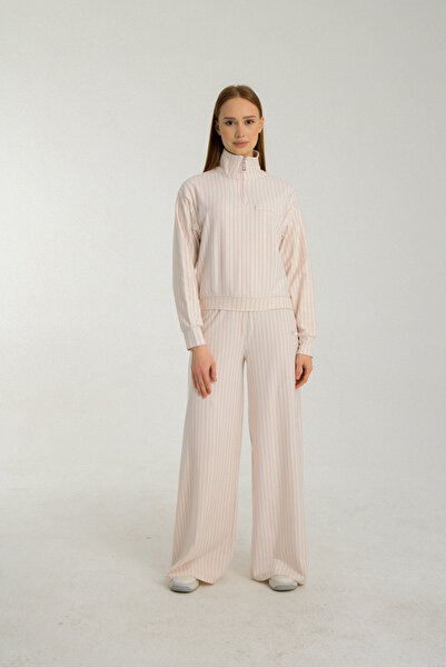 melen zenelli طقم ريجاتو ذو نسيج ناعم ومخطط