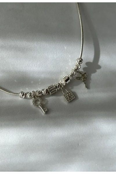 AndraRose Styles Silver plated necklace - Stainless