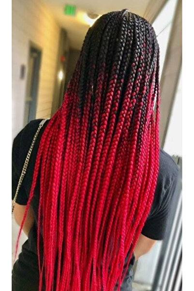 AndraRose Styles Colored Ponytail Extensions - Red