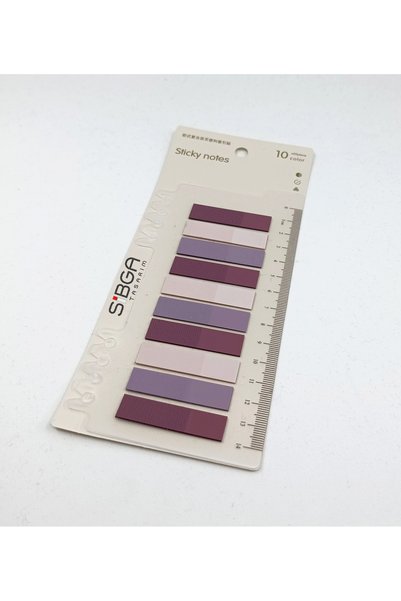 sibga tasarım Transparent Colored Postit Post-it Post It.Bookmark Bookmark Postit Sticker Note Paper 200 Sheets