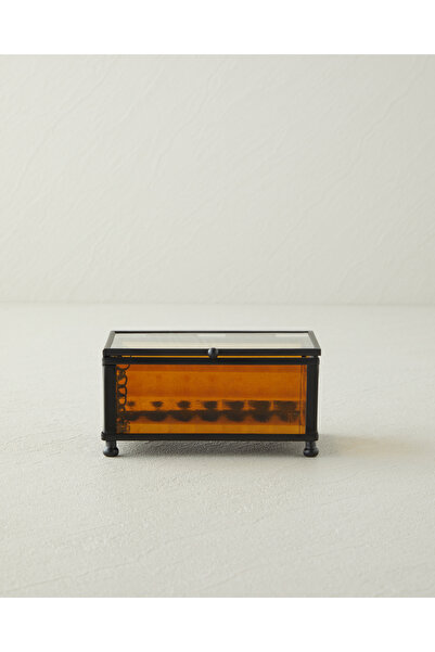 English Home Rase Dekoratif Kutu 12x8x6 cm Gold