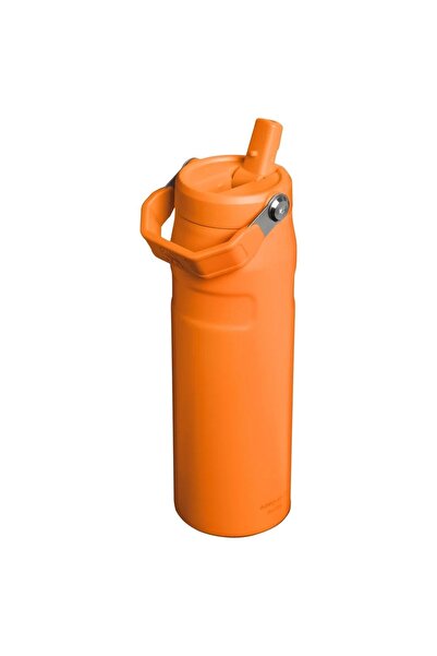 Stanley The Iceflow Flip Straw Thermos Cup with Straw 0.70 Lt Flask Orange