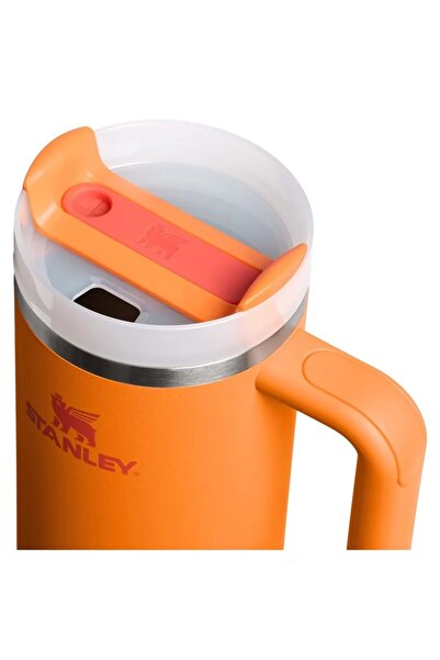 Stanley Quencher H2.O Flowstate ™   Tumbler Thermos with Straw 0.8L Flask with Straw Orange