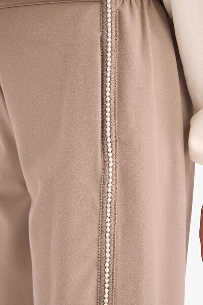 DeFacto Girls' Baggy Fit Oxford Trousers G4600A825Au