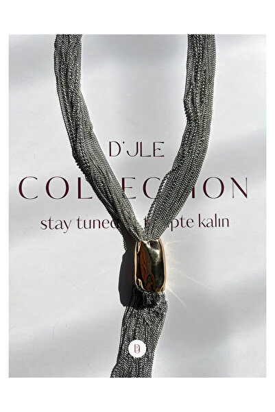 dijle collection VIP Zincir Kravat Kolye